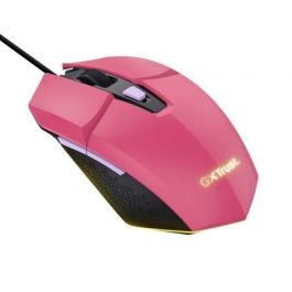 Trust Gaming Ratón Gaming GXT 109 Felox 25068 Hasta 6400 DPI Rosa