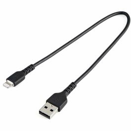 Cable USB a Lightning Startech RUSBLTMM30CMB USB A Negro Cable USB a Lightning Startech RUSBLTMM30CMB USB A Negro