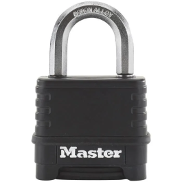 Master Lock M178EURD Candado de Alta Seguridad con Combinación, Cuerpo de Acero y Arco de Aleación de Boro, Diseñado para Uso en Exteriores, Resistencia al Corte Precio: 43.49999973. SKU: B18NQ4BADH