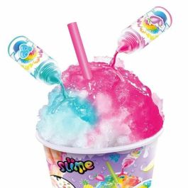 Canal Toys Mega Vaso Slime Ice SSC 300 con 2 tintes perfumados y adornos, kit creativo para niños