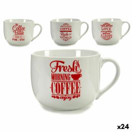 Taza Coffee Porcelana Rojo Blanco 500 ml 24 Unidades Precio: 48.50000045. SKU: S3614983