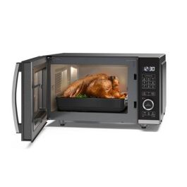 Sharp YC-QG204AE-B Microondas Digital + Grill 800W 20 Litros Flatbed Sharp YC-QG204AE-B Microondas Digital + Grill 800W 20 Litros Flatbed