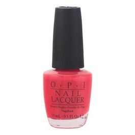 OPI NAIL LACQUER Esmalte de Uñas Larga Duración 7 Días #Malaga wine 15 ml con Acabado Brillante y Cepillo ProWide
