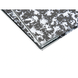 Liderpapel Archivador de palanca Classic Folio Rojo Cartón Entrecolado Lomo 80mm Gris Compresor Metálico