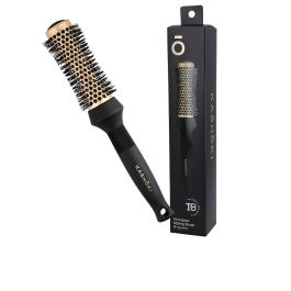 Kashökki Cepillo para el pelo #33 Hourglass, forma reloj de arena, para cabello largo y muy largo, antiestático, profesional