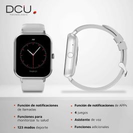 Smartwatch DCU CURVED GLASS PRO 1,83" Gris Smartwatch DCU CURVED GLASS PRO 1,83" Gris