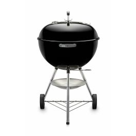 Weber WEB0077924004070 Barbacoa de Carbón Kettle Original, Ø57 cm, Acero Cromado, Negra