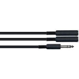 Adaptador De 2 Entradas De 1/4? Mono Hembra A 1/4? Stereo Macho Precio: 4.49999968. SKU: B13D3EGDJC