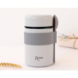 KioKids Termo Papillero De Acero Inoxidable 500 mL Con Cuchara Gris - Mantiene Temperatura 12h Precio: 18.49999976. SKU: B13EDQZLMZ