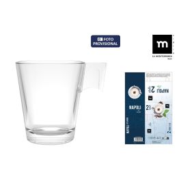 La Mediterranea Set 2 Tazas Café con Leche 21 cl Napoli Liso (36 Cajas) Precio: 35.50000003. SKU: B1H7ZCYMW5