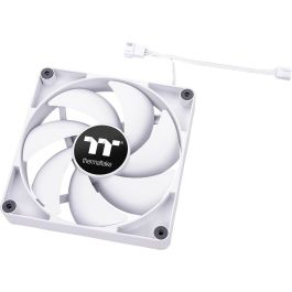 Thermaltake CT120 Ventilador PC Refrigeración 120mm 500-2000rpm Blanco Pack 2 Unidades