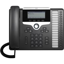 Cisco 7861 Teléfono IP Negro/Plata 16 líneas de Escritorio/pared con PoE y Pantalla LCD de 3.5"