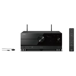 Yamaha RX-A4A AV Receiver 7.2 Canales con Dolby Atmos, DTS:X, HDR10+, HDMI 2.1, Wi-Fi, Bluetooth - Negro