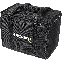 ALGAMLIGHT Funda Acolchada de Nylon 40x26x30 cm para Transporte y Protección de Equipos, con Tabiques Extraíbles y Asa