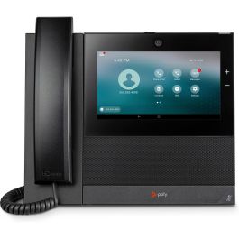 HP Poly CCX 700 Teléfono multimedia empresarial con SIP abierto, PoE, pantalla táctil 7" y cámara frontal - Negro Precio: 514.50000052. SKU: B1GLE2SLQ2