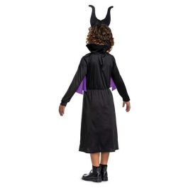 Disney Princess Disfraz Maléfica Classic para Niña, Talla 7-9 años, Color Morado