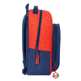 Safta Mochila Super Mario Trick Adaptable a Carro 32x42x15cm