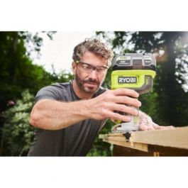 Ryobi RTR18-0 Fresadora 18V ONE+ sin batería ni cargador. Micro ajuste de profundidad, pinza 6 y 6.35 mm, 20-30.000 rpm.