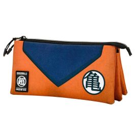 KARACTERMANIA Dragon Ball Portatodo Triple Reciclado Repelente Líquidos 23x11x7cm