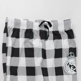Cerdá Pijama Largo Single Jersey Real Madrid S Adulto Blanco