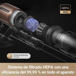 Dreame Z20 Aspiradora de Varilla Inalámbrica, 250 AW Succión Potente, 90 Minutos Autonomía, Filtración HEPA, 0,6 L