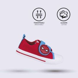 Zapatilla loneta suela pvc algodón spiderman talla t025