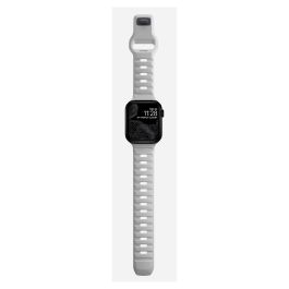 Nomad Sport Band Lunar Gray - Correa Deportiva de Caucho Ajustable para Apple Watch Ultra / 46mm y Series 42/44/45/49mm, Resistente al Agua