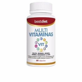 Best Diet MULTIVITAMINAS 60 caps - Complejo Multivitamínico con Vitaminas B, C, D3 y E para Bienestar Integral Precio: 3.6899995. SKU: B15YFDDFN6