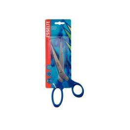 Tijeras Esselte Gama Premiun 200 mm Acero Inoxidable Mango Ergonomico Color Azul 2 unidades