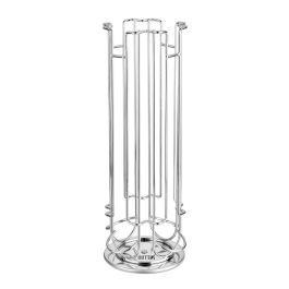 Quttin Soporte para 24 Cápsulas de Café Rotatorio - 13.5 x 33 x 13.5 cm (6 Unidades)