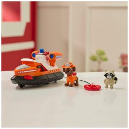Spinmaster SPI6072684 Patrulla Canina - Figura de Zuma con Vehículo de Bomberos y Rescate, para Niños de 3 años o más