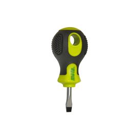 Mota Herramientas Destornillador Plano DPL0502 5.5 x 25 mm Extra Corto Varilla Redonda Cromo Vanadio