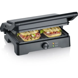 Severin KG2391 Parrilla Eléctrica, Superficie de Cocción 28x17cm, Apertura 180°, 1800W Precio: 63.50000019. SKU: B1EY422TPT