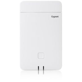 Gigaset N870 IP PRO - Estación Base VoIP DECT para Teléfono Inalámbrico, 120 Canales, PoE, Blanco
