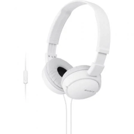 Sony Auriculares MDR-ZX110AP Blanco Plegables con Micrófono Precio: 17.5000001. SKU: S0441575