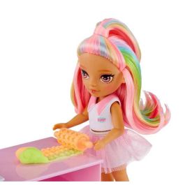 Set de juego rainbow high little dessert. tienda de dulces con kit de pasteleria con una muñeca exclusiva 20,3x29,20x13,46 cm Set de juego rainbow high little dessert. tienda de dulces con kit de pasteleria con una muñeca exclusiva 20,3x29,20x13,46 cm
