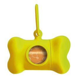 Dispensador de Bolsas para Mascotas United Pets Bon Ton Neon Perro Amarillo (8 x 4,2 x 5 cm) Precio: 7.49999987. SKU: S6102448