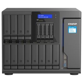 QNAP TS-1655-8G Servidor NAS Rack de 16 Bahías (3.5"/2.5") con Procesador Intel Atom C5125 Octa-Core, 8GB DDR4 RAM, 2x 2.5GbE, PCIe, Compatible con QTS 5