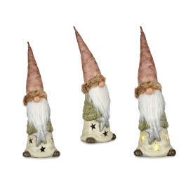 Krist+ Duende Resina Estrella Gorro Tela Rosa Con Luz 17 cm x 65 cm x 20 cm (Set de 4) Precio: 109.50000028. SKU: B1K6BKFVF5