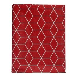 Kinvara Mantel de Loneta Antimanchas Abstracto Granate 140x180 cm - 70% Algodón, 30% Poliéster (10 Unidades) Precio: 113.50000013. SKU: S3608652