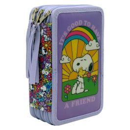 CYP BRANDS Plumier Snoopy triple 39 piezas: 16 lápices, 16 rotuladores, 2 bolígrafos, lápiz, goma, sacapuntas, regla y horario Precio: 15.49999957. SKU: B1EBTA3RJ3