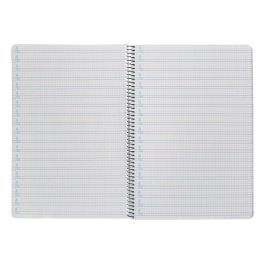 Cuaderno Espiral Liderpapel Folio Pautaguia Tapa Plastico 80H 75 gr Cuadro Pautado 4 mm Con Margen Color Azul Cuaderno Espiral Liderpapel Folio Pautaguia Tapa Plastico 80H 75 gr Cuadro Pautado 4 mm Con Margen Color Azul