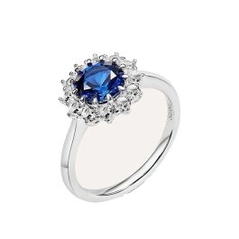 Anillo Mujer Stroili 1694864 Plateado Azul 24 Anillo Mujer Stroili 1694864 Plateado Azul 24