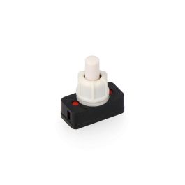 Edm Interruptor unipolar de baquelita, negro, 6A 250V, 24x12x26 mm