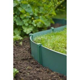 NATURALEZA Bolsa de 10 anclajes de polipropileno para bordes de jardín - H 26.7 x 1.9 x 1.8 cm - Verde NATURALEZA Bolsa de 10 anclajes de polipropileno para bordes de jardín - H 26.7 x 1.9 x 1.8 cm - Verde