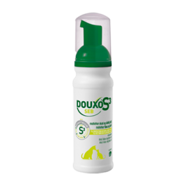 Douxo S3 Seb Mousse 150ml Para Perros Y Gatos, Repara La Barrera Cutánea, Antiinflamatorio, Antibacteriano, Antiseborreico