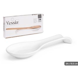 Reposacucharas Blanco Redondo Vessia 24x10.5x3 cm Cerámica (24 Unidades) Precio: 60.78999949. SKU: B1K3YFQ675