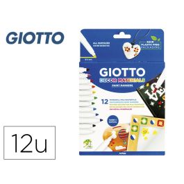 Rotulador Giotto Decor Materials -Caja De 12 Colores Surtidos Precio: 13.1769. SKU: B1D7XVVTD9