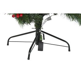 DKD Home Decor Árbol Navidad Red Forest Tradicional Verde 135 x 225 x 135 cm 450 Leds