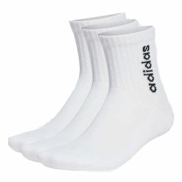 Calcetines Deportivos Adidas C Lin Vertic 3P Blanco 46-48